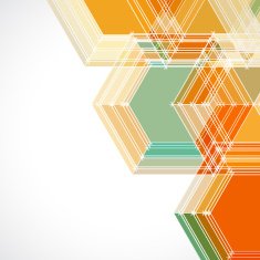 abstract line geometry pattern background