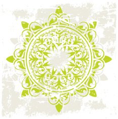 Grunge ancient pattern N4
