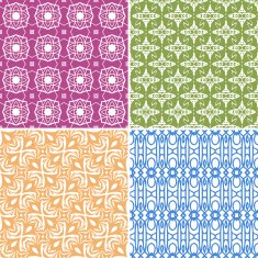 Four seamless patterns N6