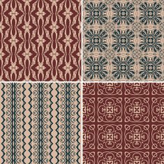 Four seamless patterns N12