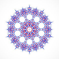 abstractcolor color floral pattern icon