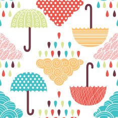 Rain seamless pattern N2