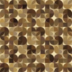 Vector geometric background illusory abstract seamless pattern