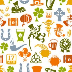 St Patrick's Day Pattern