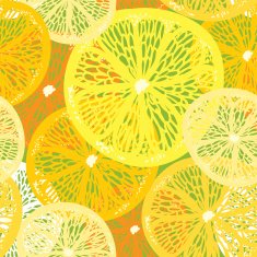 Lemon seamless pattern N2