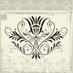 Floral ornament N81