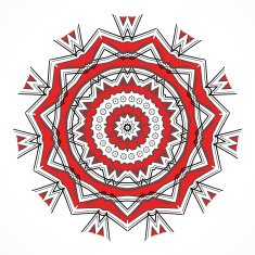 abstract color floral icon background N2