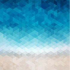 Abstract beach triangular pattern