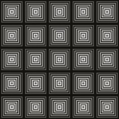 Seamless geometric design on black paper
