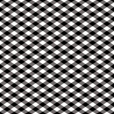 Gingham Pattern in Black and White