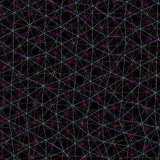 Seamless pattern looks like interweaving of the lines