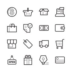 Shopping Icons N81