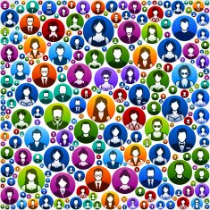 Pattern People Faces Community and Communication Pattern N2
