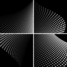 set of halftone background N2