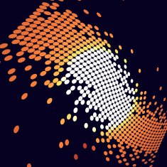 abstract color dots pattern background for design N5