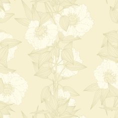 Seamless pattern with exotic flowers N4