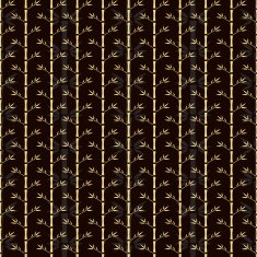 Seamless pattern with silhouettes bamboo trees