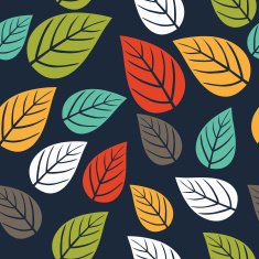 Seamless leaf pattern N62