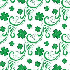 St Patrick seamless pattern