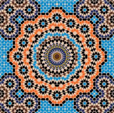 Khemisset Complex Seamless Pattern