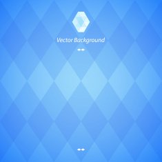Blue Abstract Geometrical Background
