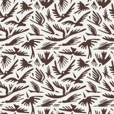 Flying birds seamless background N2
