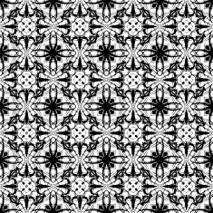 Black and white wallpaper pattern N75
