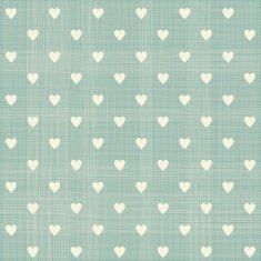 seamless polka dot hearts