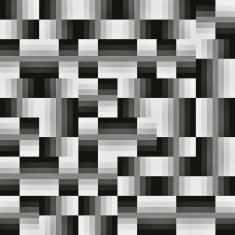 Paper with black and white geometric pattern N4