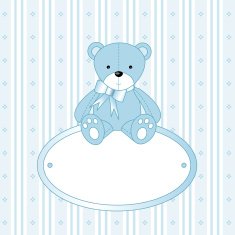 Teddy bear for baby boy N2