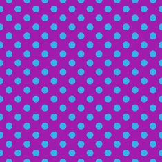 Seamless paper with blue polka dots
