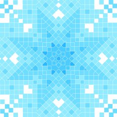 abstract blue check technology pattern background N4