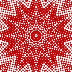 abstract red dot pattern background