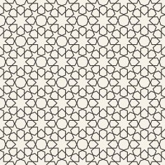 Abstract seamless geometric islamic wallpaper pattern N6
