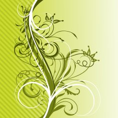 Decorative floral background N5