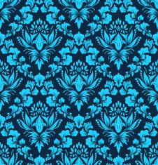 seamless damask pattern N75