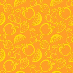 Seamless fruit pattern N5