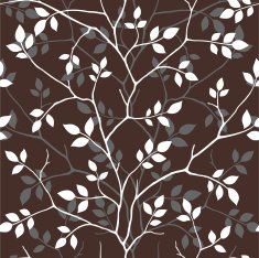 Pattern with Leaves N7