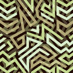 Graffiti grunge geometric seamless pattern