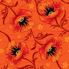 Seamless floral background N248