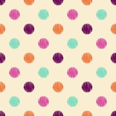 seamless circle dots pattern N8