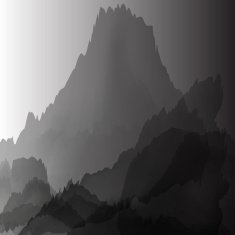abstract gray chinese painting pattern background N2