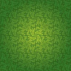 green floral tile