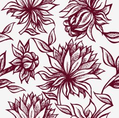 Seamless Floral Pattern N1095