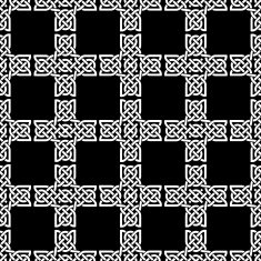 Celtic squares (Seamless knot variation n&deg; 4)