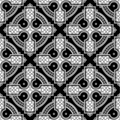 Celtic crosses (Seamless knot variation n&deg; 3)