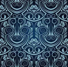 Blue seamless wallpaper N3
