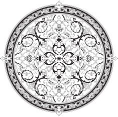 Arabic floral pattern motif N2