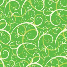 Seamless Swirly Wallpaper Pattern