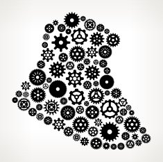 Iraq Gears and Pinions Pattern